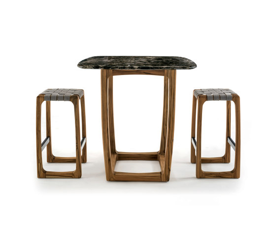 Bungalow Bar Table Marble Outdoor | Side tables | Riva 1920