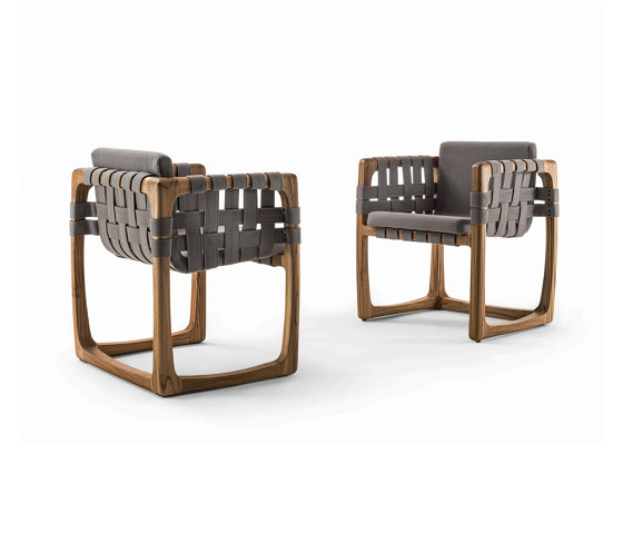 Bungalow Dining Chair Outdoor | Armchairs | Riva 1920