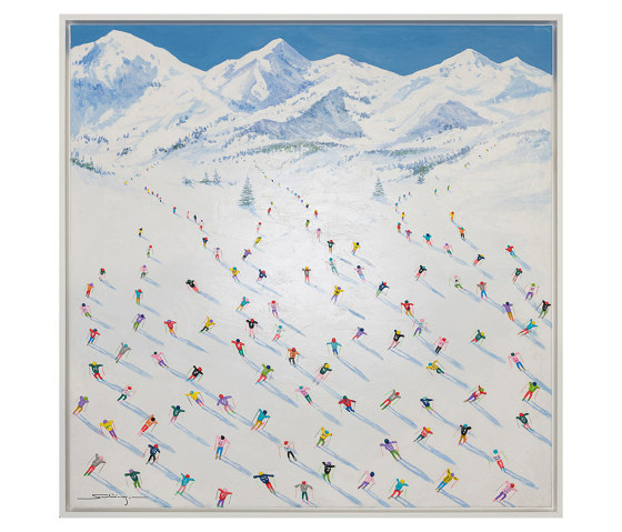 Blue Ski I | Wandbilder / Kunst | NOVOCUADRO ART COMPANY