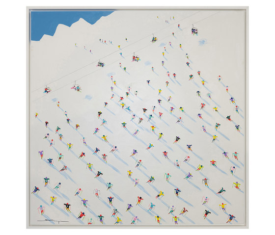 Blue Ski II | Wandbilder / Kunst | NOVOCUADRO ART COMPANY