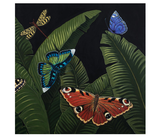 Díptico mariposas II | Wall art / Murals | NOVOCUADRO ART COMPANY