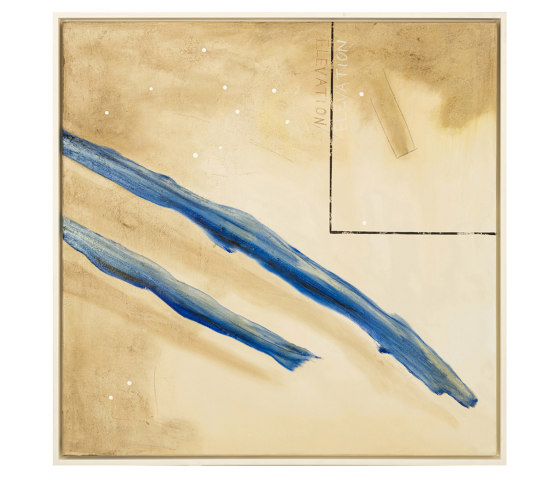 Elevation in blue II | Wandbilder / Kunst | NOVOCUADRO ART COMPANY