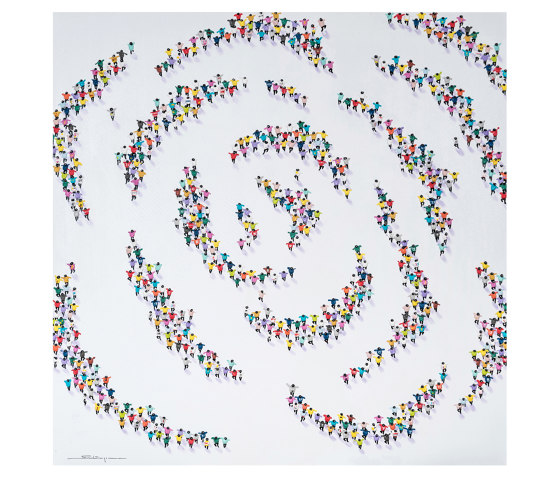 People Spiral | Quadri / Murales | NOVOCUADRO ART COMPANY