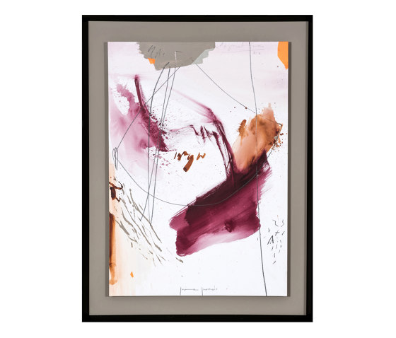 Tríptico Púrpura III | Wandbilder / Kunst | NOVOCUADRO ART COMPANY