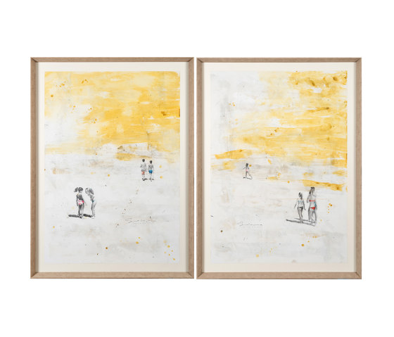 Yellow Summer II | Wandbilder / Kunst | NOVOCUADRO ART COMPANY