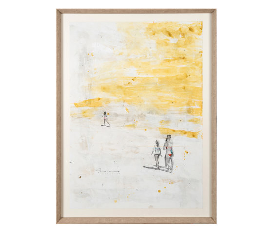 Yellow Summer II | Wandbilder / Kunst | NOVOCUADRO ART COMPANY