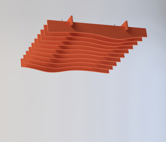 Ceiling Baffle Wave | Paneles de techo | IMPACT ACOUSTIC