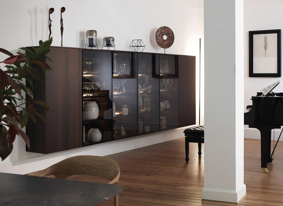 FINE Living Line Modular Furniture System | Vitrinen | Santos