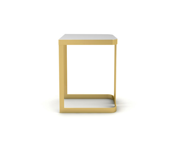 Clark | Side Table Glass Top | Mesas auxiliares | Marioni