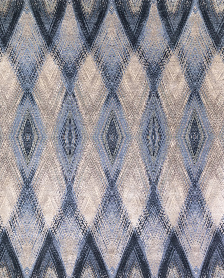 The Pattern blue | Formatteppiche | THIBAULT VAN RENNE