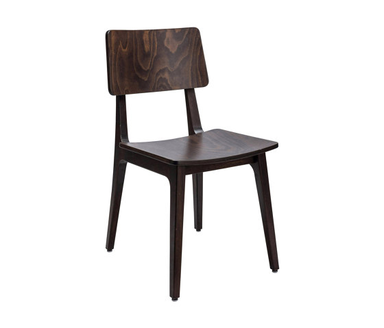 Flash SC, seat and back wood | Chaises | Satelliet Originals