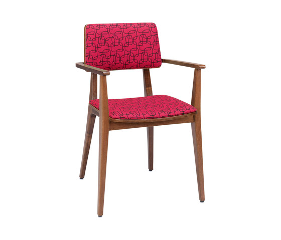 Flash AC, seat and back flat upholstered | Chaises | Satelliet Originals