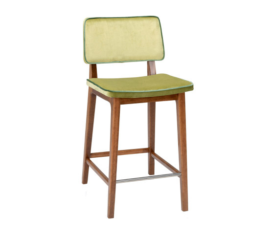 Flash MS, seat and back boxed upholstered | Counter stools | Satelliet Originals