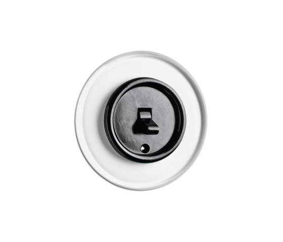 Toggle switch white glass bakelite | Interrupteurs à levier | THPG