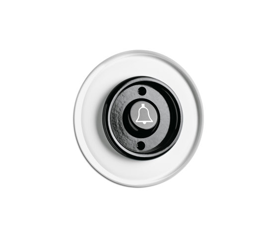 Rocker button  white glass bakelite | Interruptores basculantes | THPG