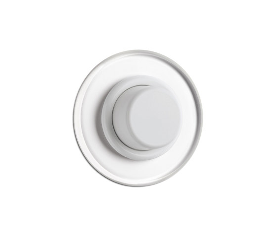 Dimmer white glass duroplast | Variateurs à bouton rotatif | THPG