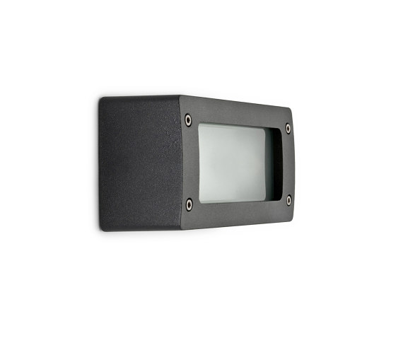 Block light aluminium graphite gray | Lámparas exteriores de pared | THPG