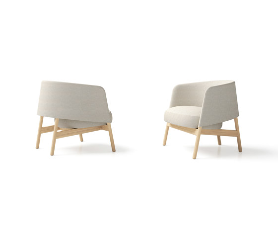 Collar Chair - Wood base | Sessel | Bensen