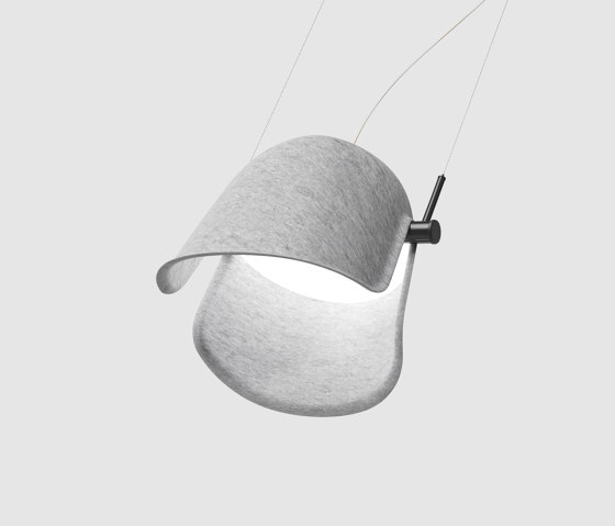 Pivot PET Felt Adjustable Lamp | Suspensions | De Vorm