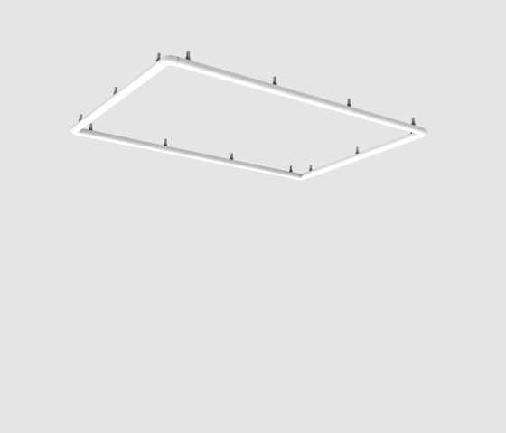 Alphabet of Light Rectangular Wall/Ceiling Semi-Recessed | Plafonniers | Artemide
