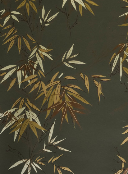 Bambous Vert | Carta parati / tappezzeria | ISIDORE LEROY