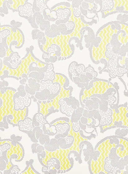 Deauville Jaune | Wall coverings / wallpapers | ISIDORE LEROY