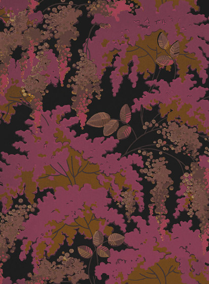 Frondaisons Pourpre | Wall coverings / wallpapers | ISIDORE LEROY