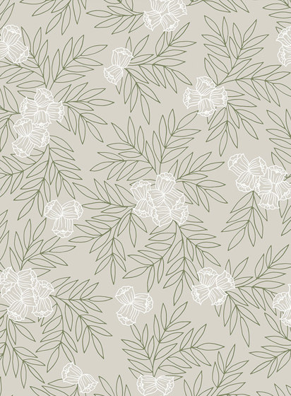 Muguets Fonte des Neiges | Wall coverings / wallpapers | ISIDORE LEROY
