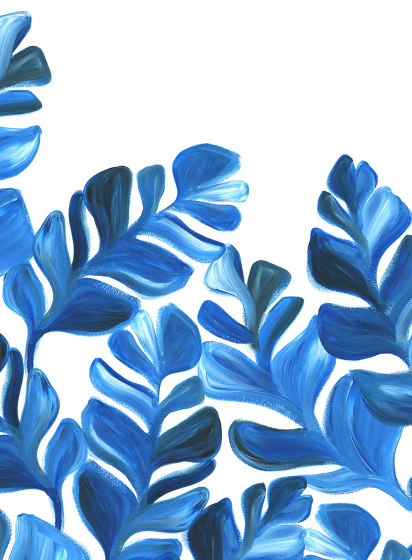 Pacifico Xl Bleu | Revestimientos de paredes / papeles pintados | ISIDORE LEROY
