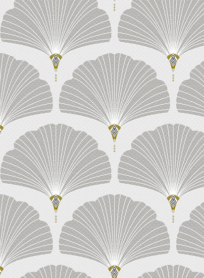 Shan Argent | Wall coverings / wallpapers | ISIDORE LEROY