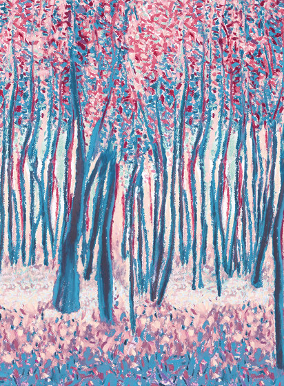 Sylve Décor Rosé | Revêtements muraux / papiers peint | ISIDORE LEROY