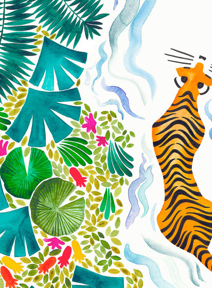 Tigres Original | Revêtements muraux / papiers peint | ISIDORE LEROY