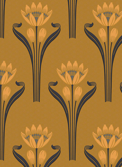Tulipes Jaune | Revestimientos de paredes / papeles pintados | ISIDORE LEROY