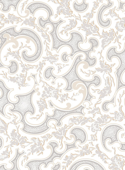 Volutes Gris | Wall coverings / wallpapers | ISIDORE LEROY