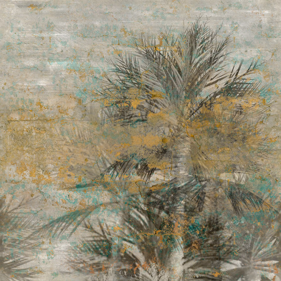 Golden Palm | Revêtements muraux / papiers peint | Inkiostro Bianco