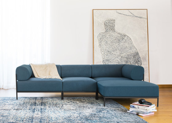 Noah 3-Sitzer Sofa mit Chaise breit | Sofas | Noah Living