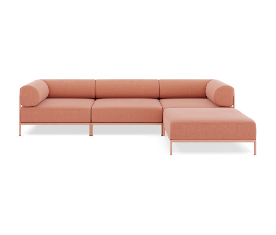 Noah 3-Seater Sofa with Chaise wide | Canapés | Noah Living