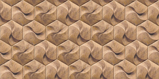 Hexagon Wood Swirls | Pavimenti plastica | Beauflor