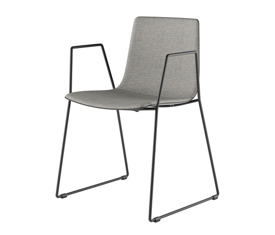 slim chair sledge arm soft M / 89B | Chaises | Alias
