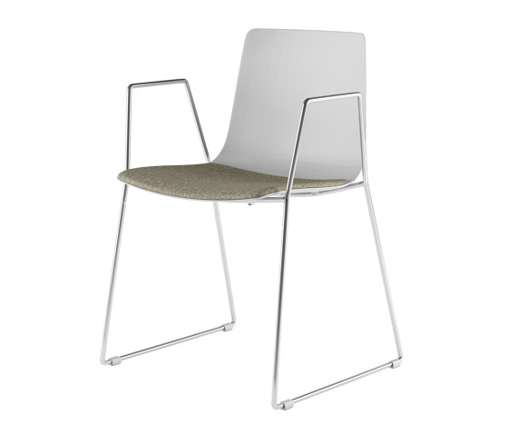 slim chair sledge arm soft S / 89B | Chairs | Alias
