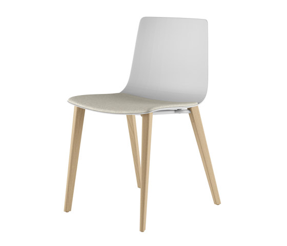 slim chair wood soft S / 89E | Chaises | Alias