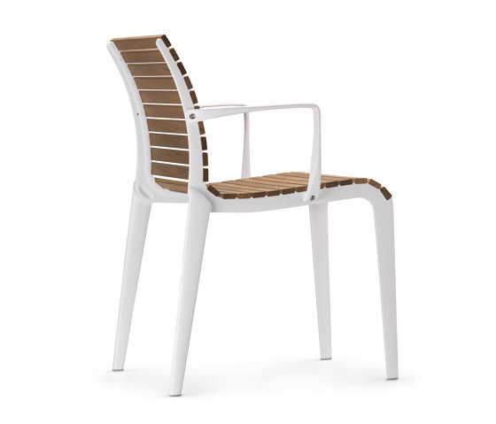 tech wood armrest / M21 | Chaises | Alias