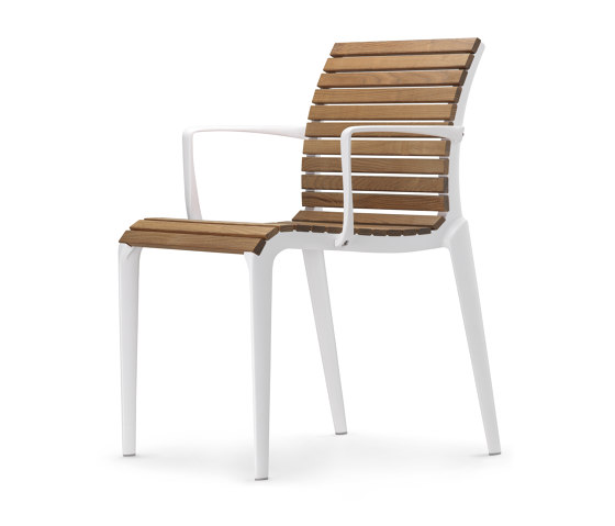 tech wood armrest / M21 | Sedie | Alias