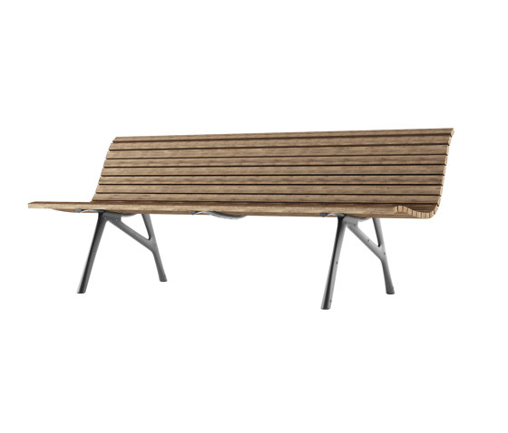 tech wood bench / M22 | Sitzbänke | Alias
