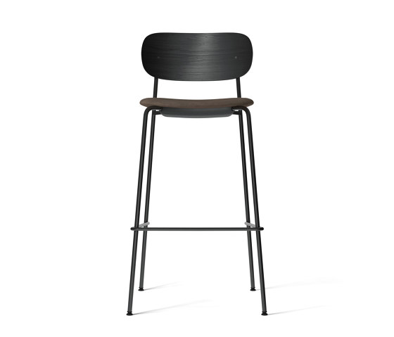 Co Bar Chair, Black Steel | Black Oak / Remix 233 | Sgabelli bancone | Audo Copenhagen