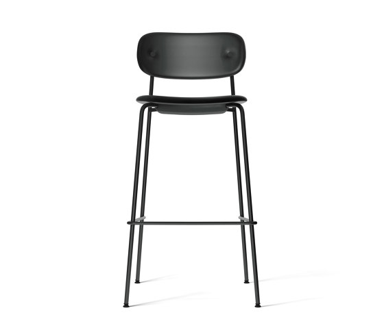 Co Bar Chair, Black Steel | Dakar 0842 | Barhocker | Audo Copenhagen