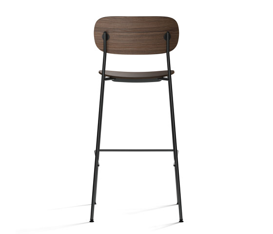 Co Bar Chair, Black Steel | Dark Stained Oak | Barhocker | Audo Copenhagen