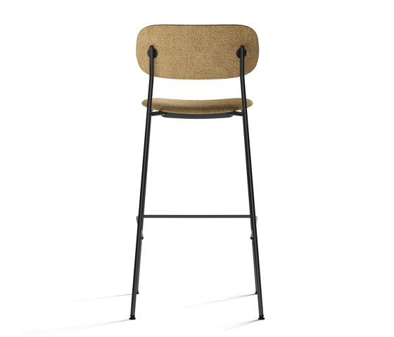 Co Bar Chair, Black Steel | Audo Bouclé 06 | Taburetes de bar | Audo Copenhagen
