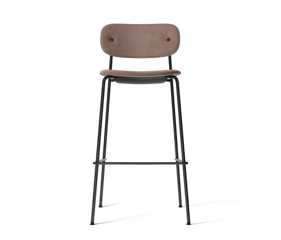 Co Bar Chair, Black Steel | Reflect 0344 | Bar stools | Audo Copenhagen