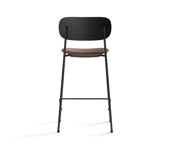 Co Counter Chair, Black Steel | Black Oak / Reflect 0344 | Sillas de trabajo altas | Audo Copenhagen